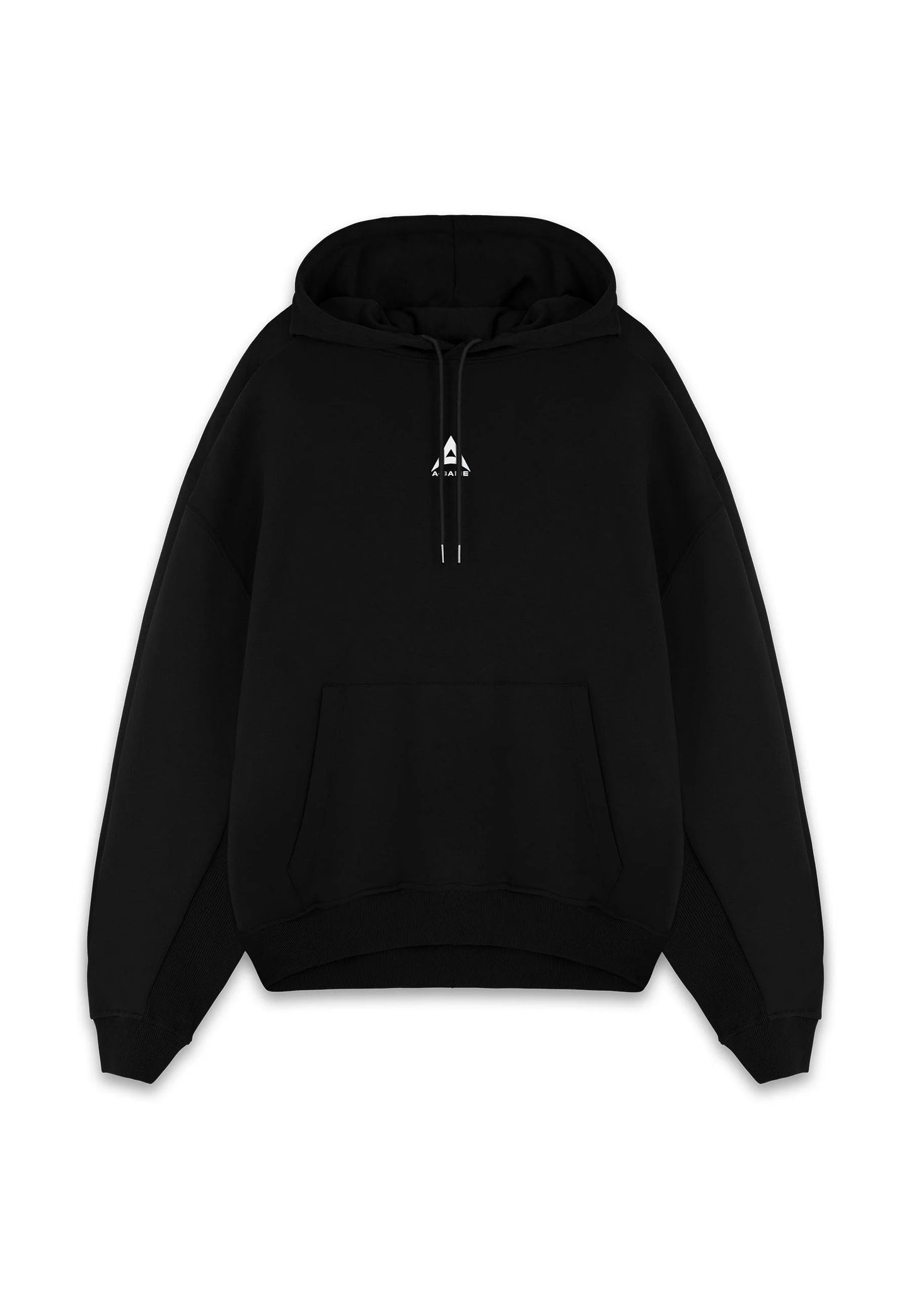 MENS A-GAME LOGO GRAPHIC RELAXED HOODIE - BLACK