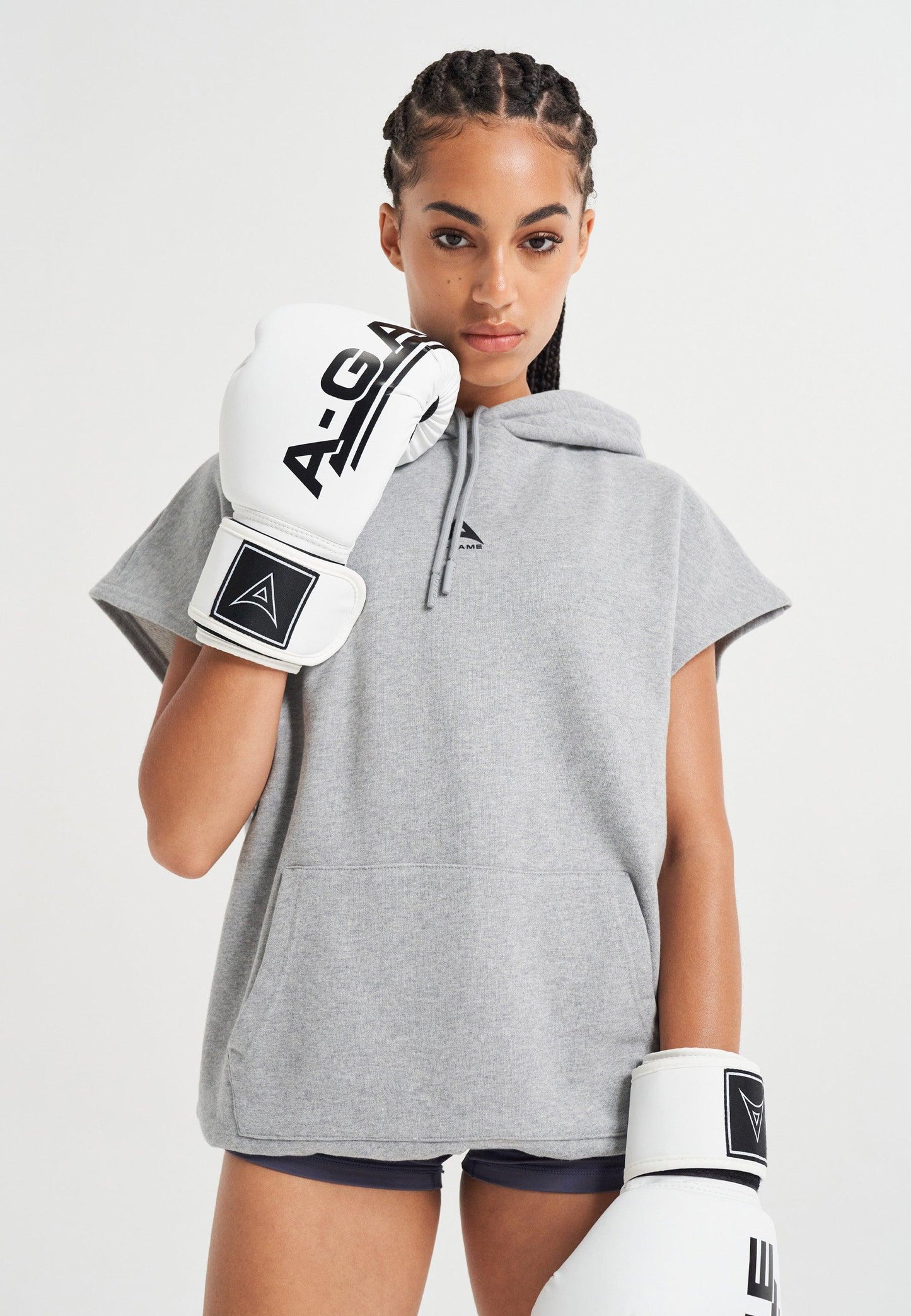 A-GAME BOXING GLOVES - WHITE