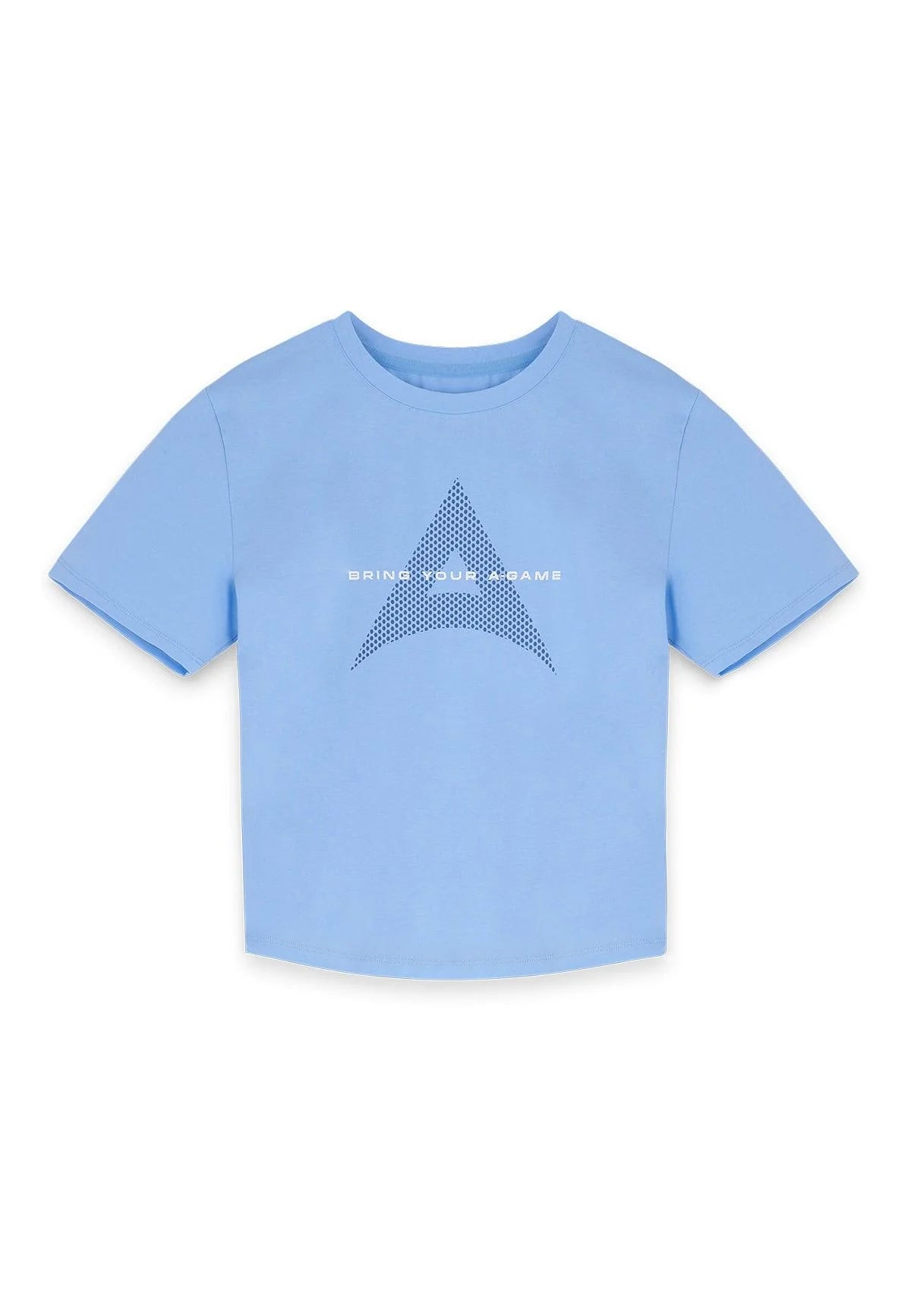 WOMENS A-GAME BRING YOUR A-GAME SHORT SLEEVE T-SHIRT - BLUE