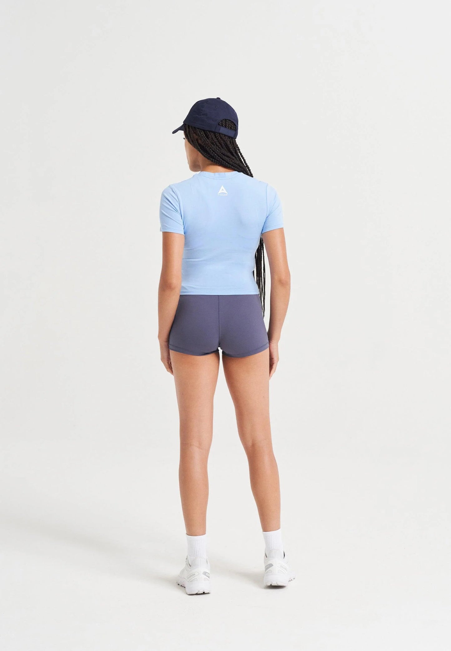 WOMENS A-GAME BRING YOUR A-GAME SHORT SLEEVE T-SHIRT - BLUE