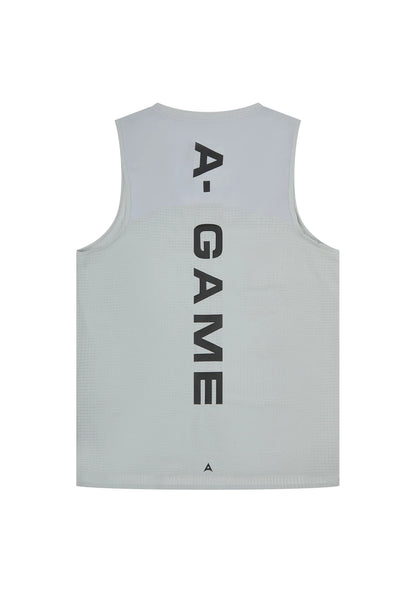 MENS A-GAME MESH TRAINING VEST - GREY