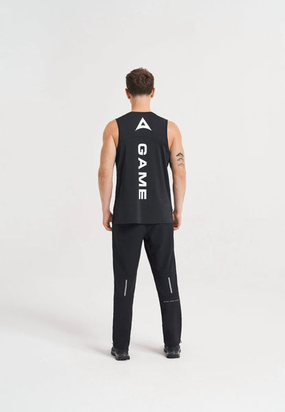 MENS A-GAME TRAINING TANK TOP - BLACK