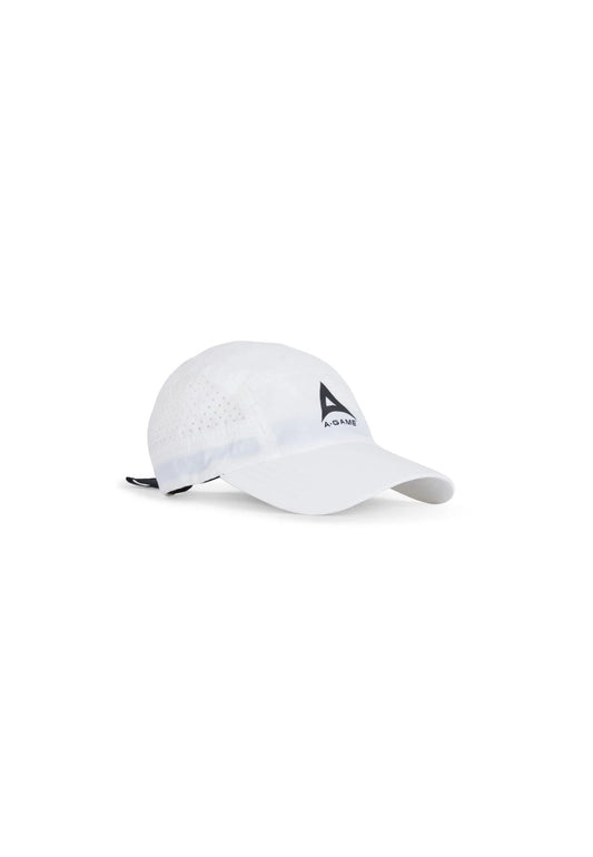 UNISEX A-GAME PERFORMANCE RUNNING CAP - WHITE