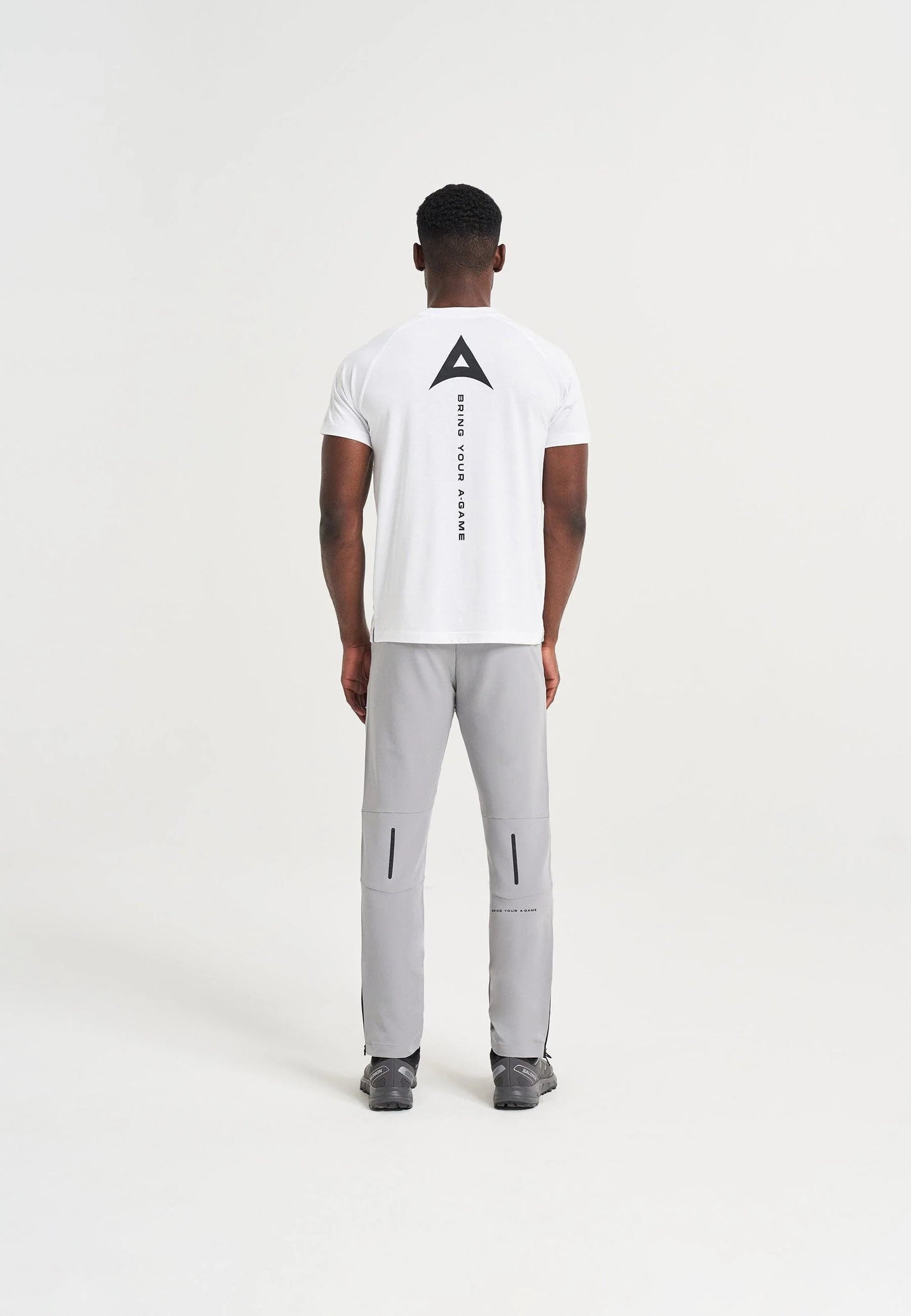 MENS BRING YOUR A-GAME GRAPHIC LOGO T-SHIRT - WHITE