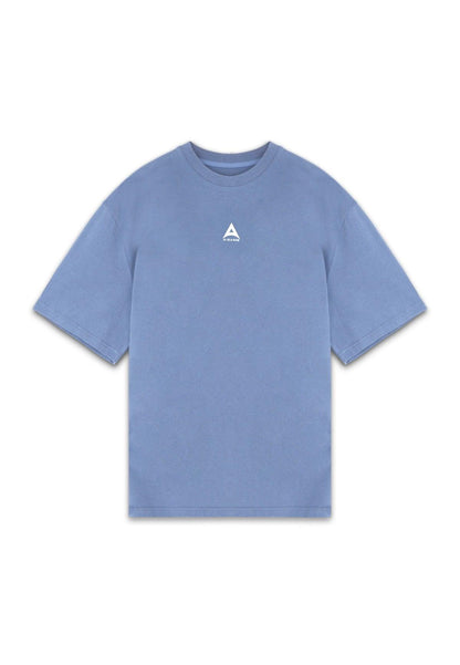 WOMENS A-GAME STAR GRAPHIC RELAXED T-SHIRT - ELEMENTAL BLUE