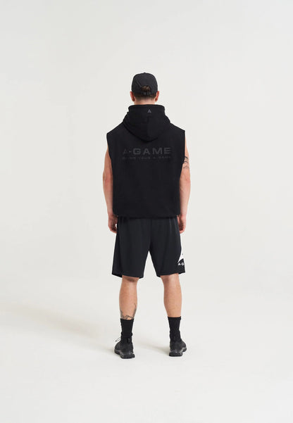 UNISEX A-GAME PERFORATED ICON TRAINING CAP - BLACK