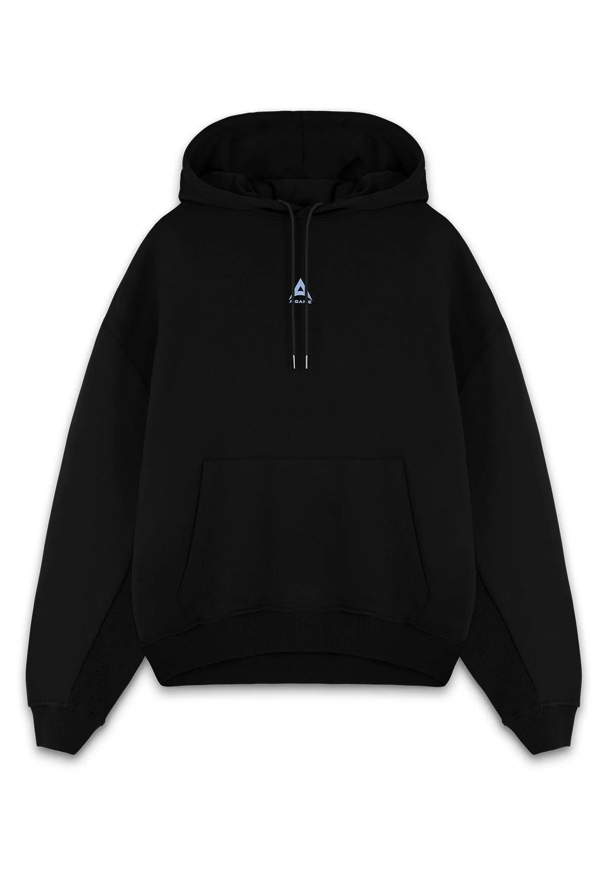 WOMENS BRING YOUR A-GAME GRAPHIC HOODIE - BLACK