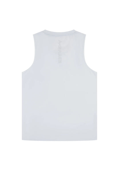 WOMENS A-GAME TRAINING RELAXED VEST - WHITE
