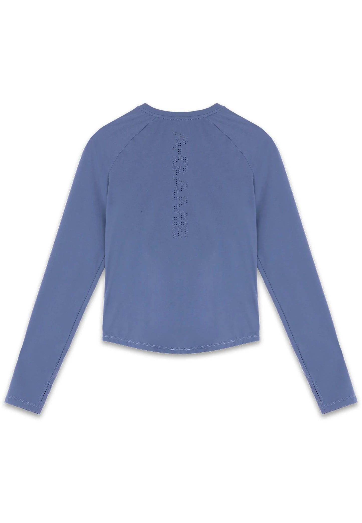 WOMENS A-GAME FITTED LONG SLEEVE TRAINING TOP - BLUE