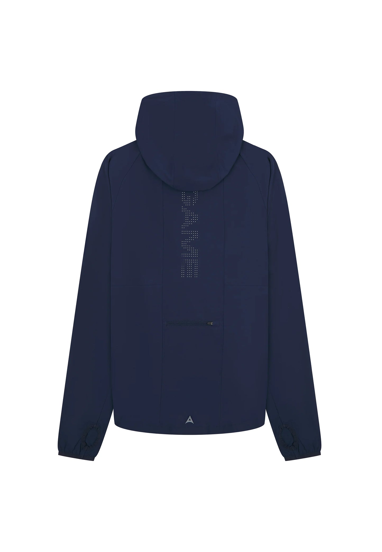 WOMENS A-GAME LIGHTWEIGHT FITTED RUNNING JACKET - CROWN BLUE/SILVER