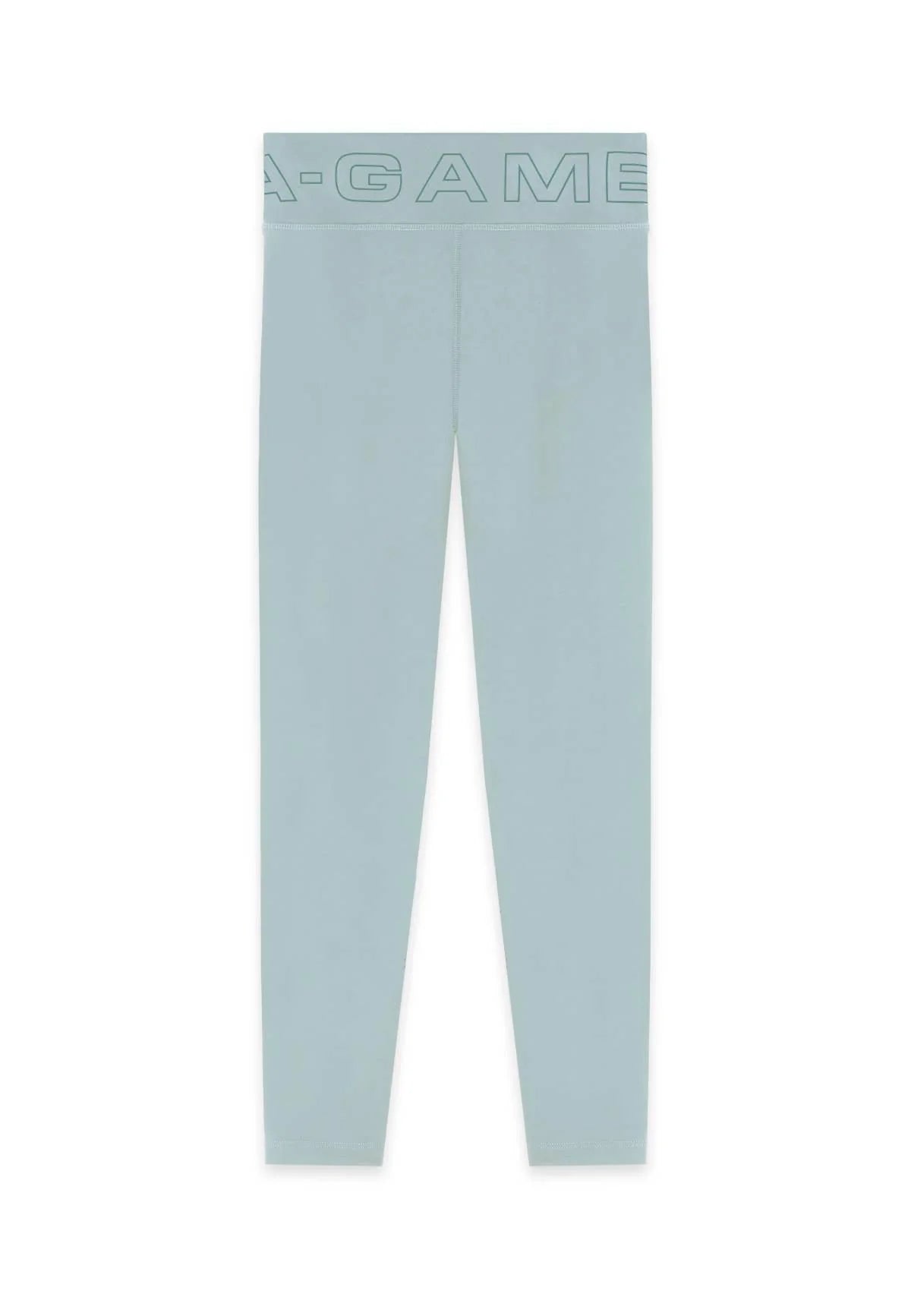 WOMENS A-GAME  WRAPPED YOGA LEGGINGS - SAGE GREEN