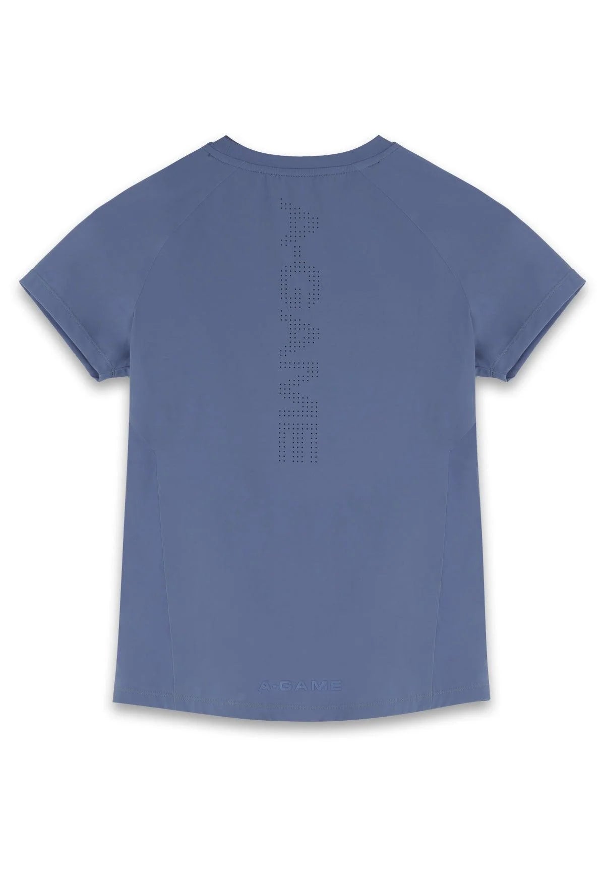 WOMENS A-GAME SHORT SLEEVE TRAINING T-SHIRT - BLUE