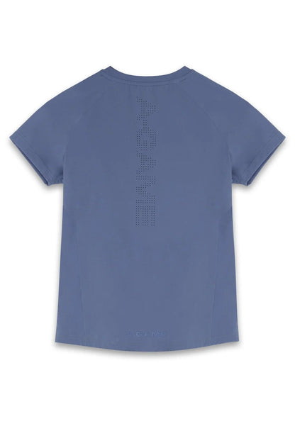 WOMENS A-GAME SHORT SLEEVE TRAINING T-SHIRT - BLUE